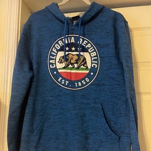 Mens California Republic Hoodie